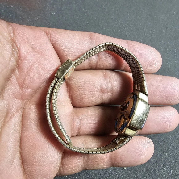 Hamilton Quartz 10K R.G.P. Digital Watch Not Working For PARTS/REPAIR No Back - Picture 6 of 10